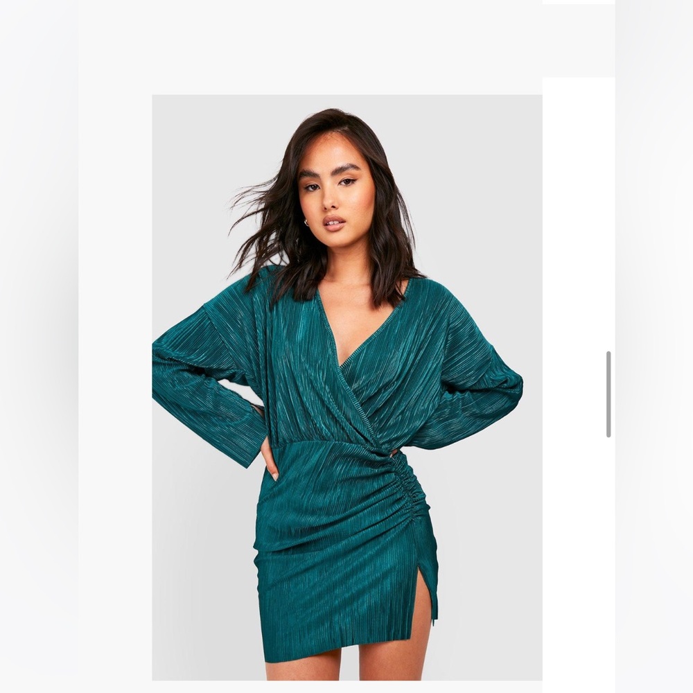 Green dress size 14